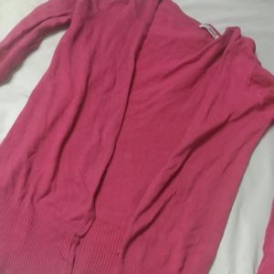 Bright Pink Cardigan